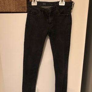AG black skinny jeans